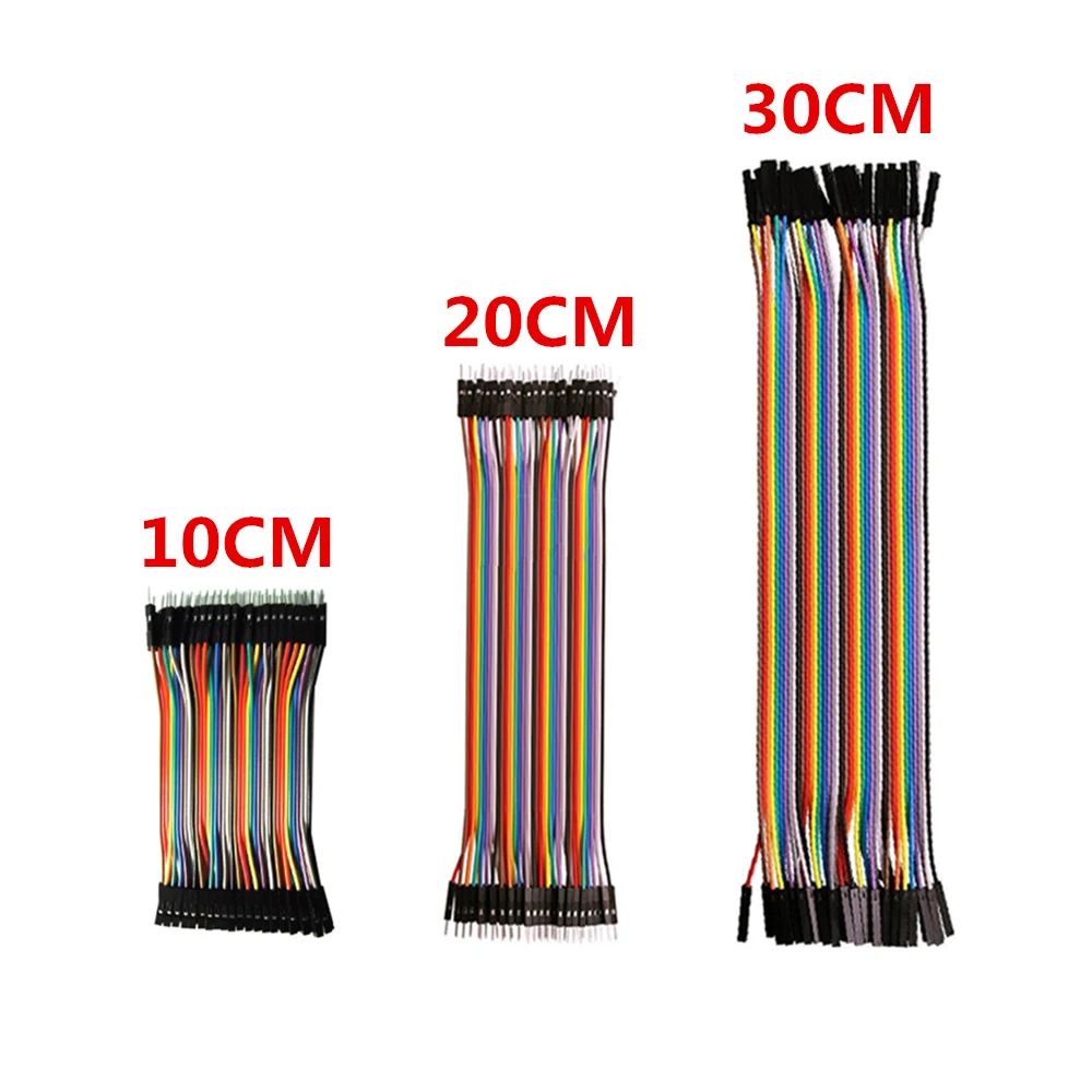 Dupont Line 10cm/20CM/30CM Male to Male+Female to Male + Female to Female Jumper Wire Dupont Cable for arduino DIY KIT