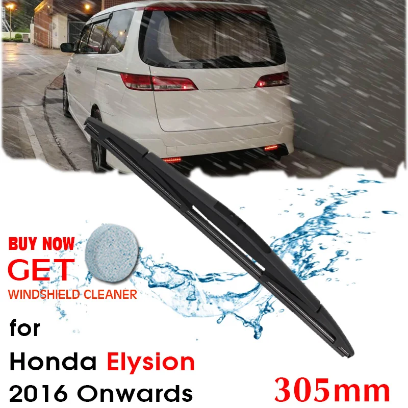 

Car Wiper blade Rear Back Window Windscreen Windshield Wipers For Honda Elysion Hatchback 305mm 2016 Onwards Auto Accessories