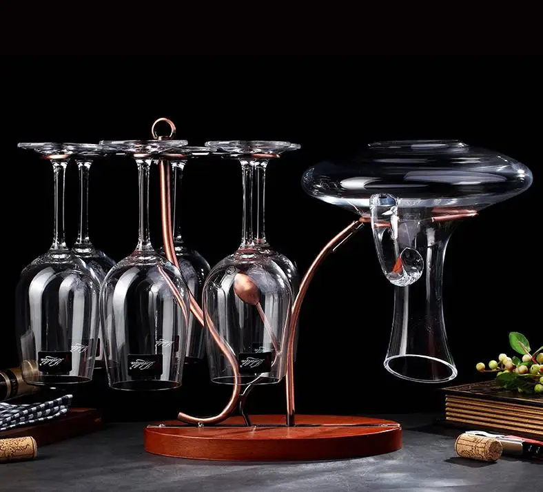 

Decanter rack upside down red wine glass decanter integrated rack drain rack goblet red wine glass wine glass holder