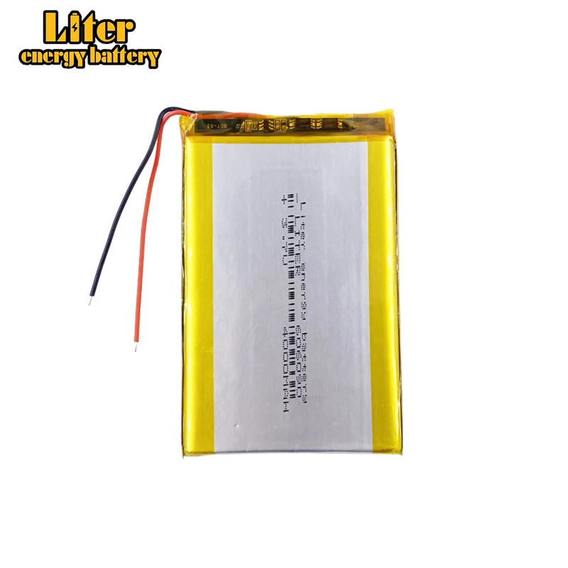 3.7v 4000mAh 606090 Rechargeable Lipo Battery For GPS MP4 Camera Power Bank Tablet Electric Toys PAD DVD Lithium Polymer Battery