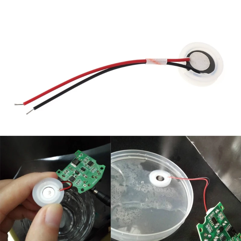 D16mm 1.7MHZ Ultrasonic Mist Maker Atomizing Transducer Ceramic Humidifier