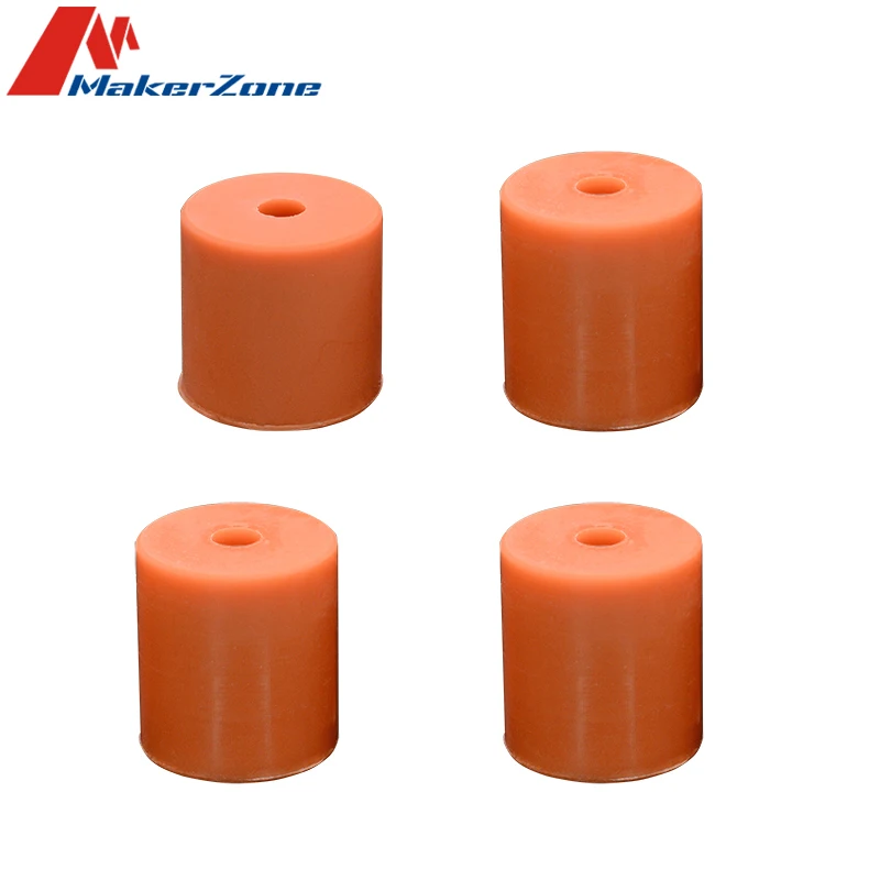 High Temperature Silicone Solid Spacer 16mm 18mm Hot Heat Bed Leveling Column For CR-10 CR10S Ender-3 3D Printer Parts