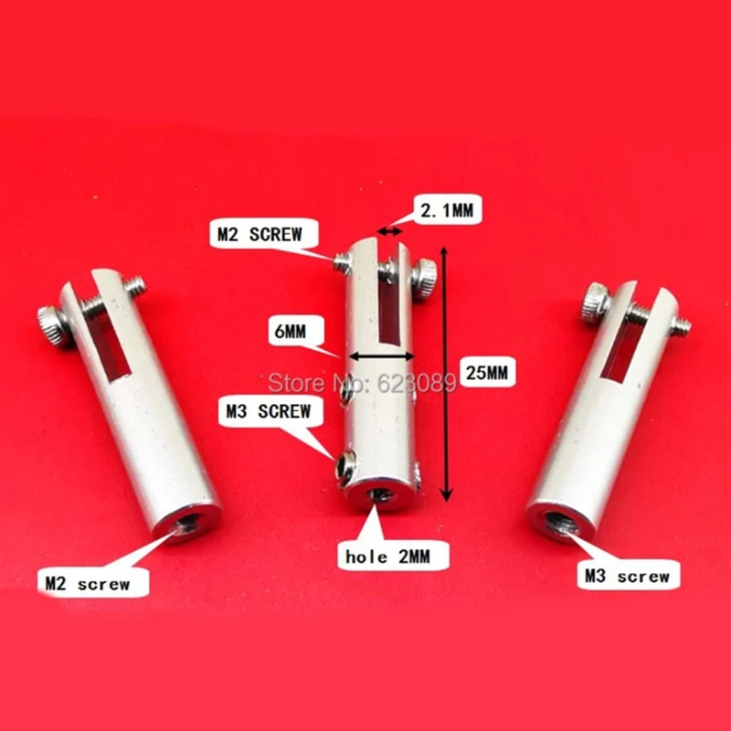 

Alu Linkages Clevise 5PCS rc airplane partsaccessories M2 M3 thread 2.0MM hole