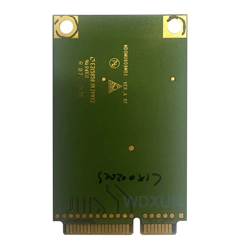 ME909U-521 Fesse persévérance Mini pcie 4G Soutien WCDMA GPS Message vocal 101B1/B2/v1./ B5/B7/B8/B20