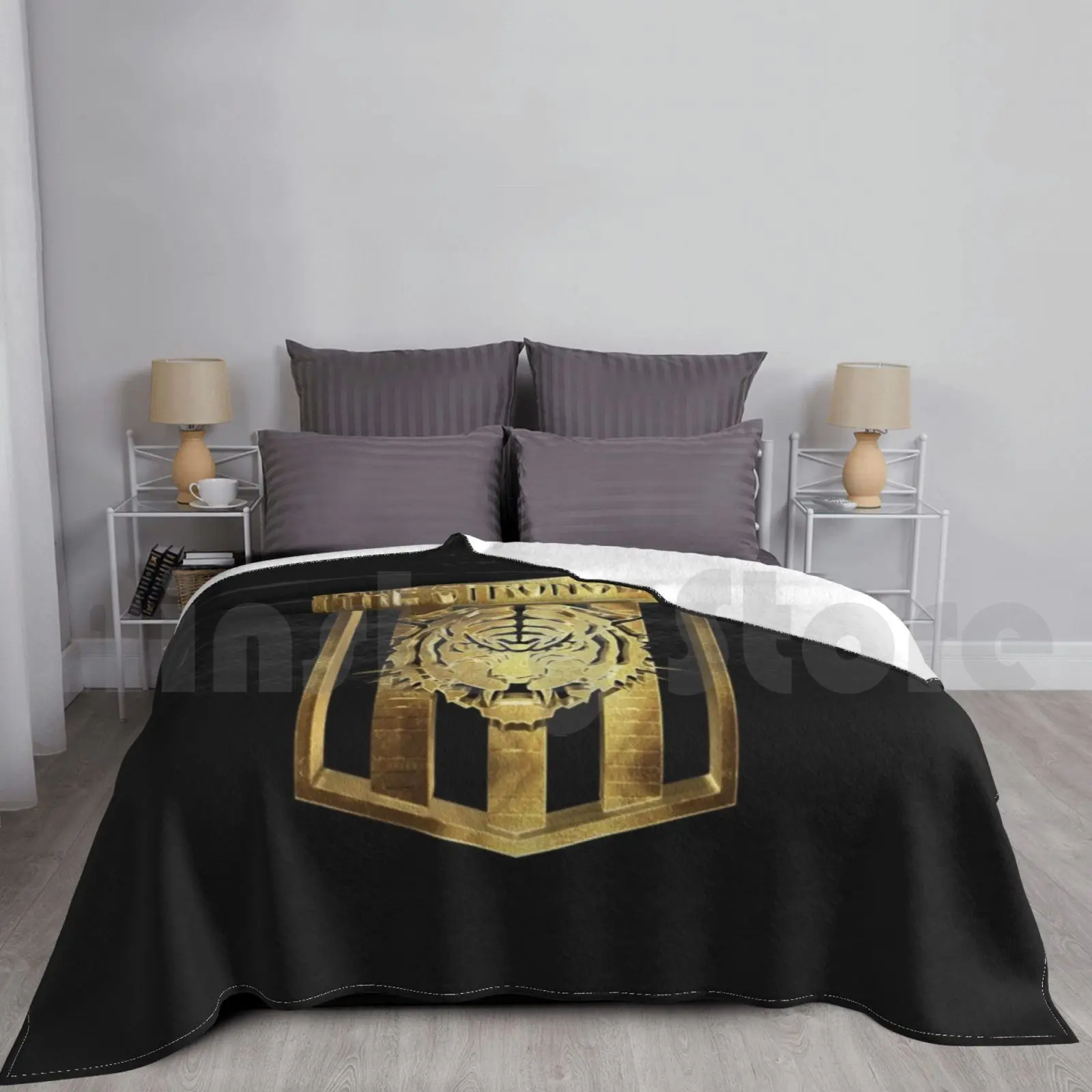 My Golden La Paz Football The Strongest Barra Brava Hooligans Bolivia Blanket For Sofa Bed Travel 1312 The