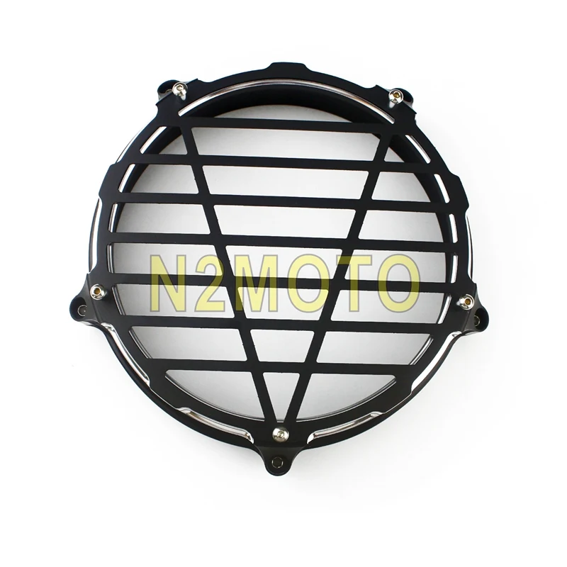 

For BMW R Nine T 2014-2019 Scrambler 2014-2017 Motorcycle Black Aluminum Headlight Bezel Trim Ring Cover Protector