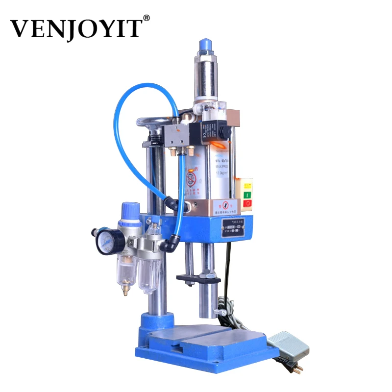 Pneumatic punching machine 200kg single column 63 type bench press small gas spleen high precision riveting machine