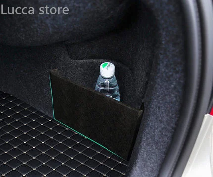 For Volvo S60 XC60 S90 XC40 V60 Car Storage Partitions Both Sides Trunk Storage Organizer Modification Interior Decoration