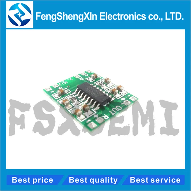 5pcs PAM8403 2x3W Dual Channel Mini Digital Power Amplifier Board For Arduino Class D Stereo Audio Amplifier Module 5V Power