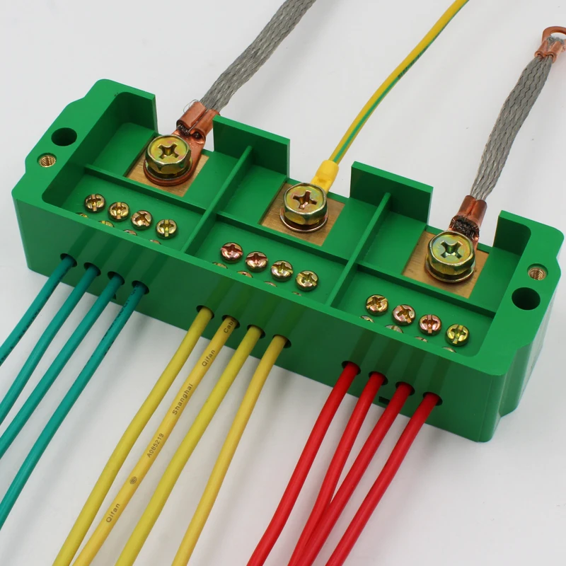 3-phase 3 in 12 out Wire Connection Terminal Distributor Junction Box Junction Box Retardant Meter Cabinet