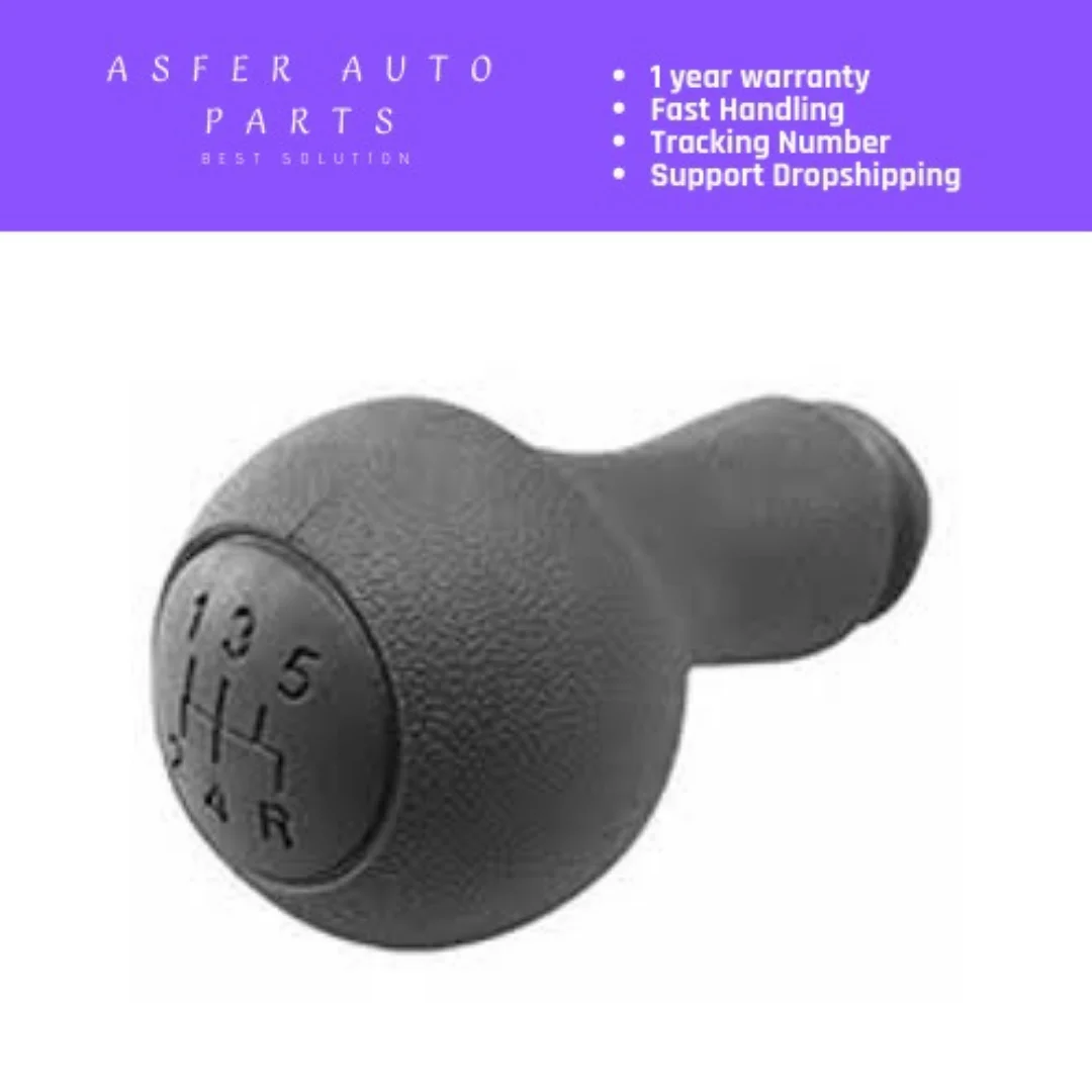 GEAR SHIFT KNOB 5 SPEED FLAT LONG TYPE FOR FIAT DOBLO CAR ACCESSORIES HIGH QUALITY AFFORDABLE PRICE EASY INSTALLATION MULTIPLE O