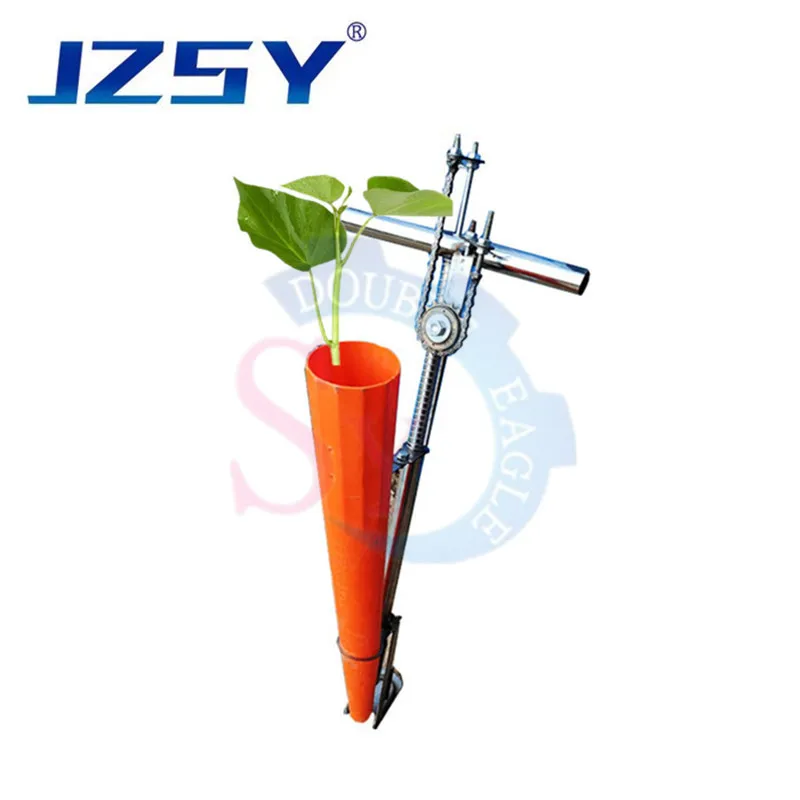 

2021 New Design agricultural hard land manual vegetable seedling planter transplanting machine/small hand corn fertilizer tool