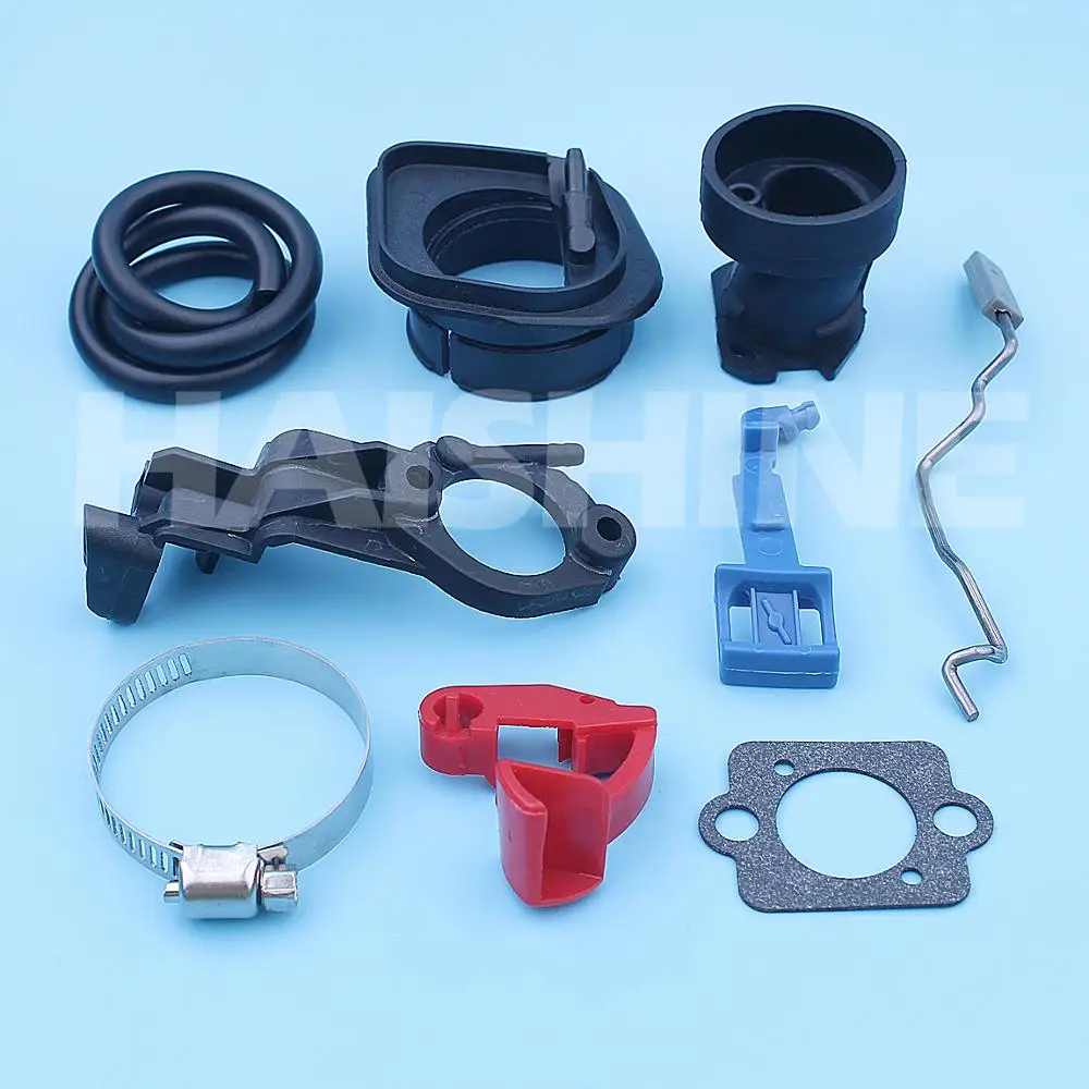 Imagem -06 - Intake Manifold Adapter Clamp Repair Kit Motosserra Acelerador Rod Controle de Alavanca Carb Junta Husqvarna 340 345 350 346xp 351 353