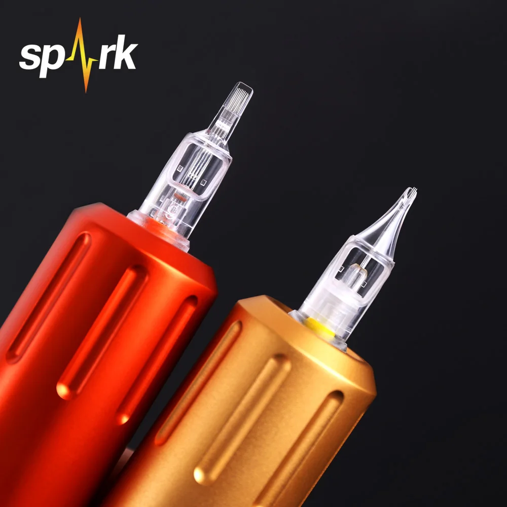 Neue Spark cartridge Tattoo Nadeln True color Cartridge Round Liner (0,30mm & 0,35mm Nadel) rl/rs/rm/m1 20 teile/los