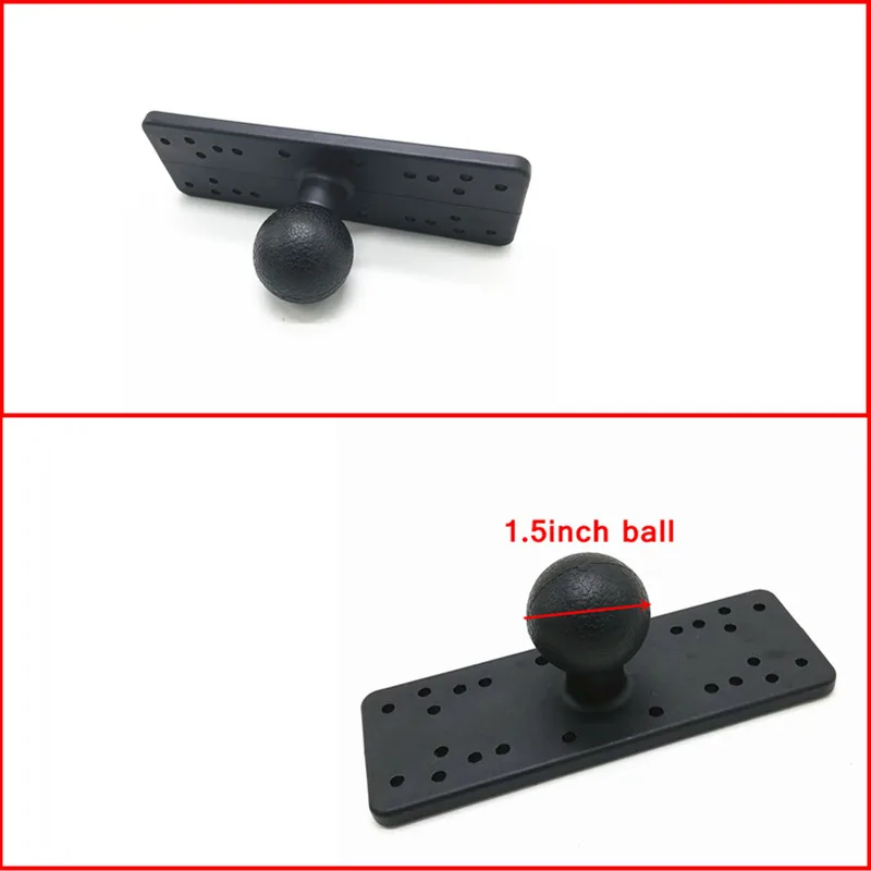 1.5 "Ball 6.25" X 2 "مستطيل قاعدة ثابت Fishfinder Lowrance البحرية الجهاز الإلكتروني