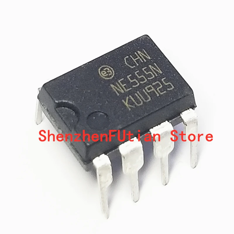 10PCS/LOT NE555P DIP8 NE555 DIP NE555N 555P DIP-8 New original In Stock