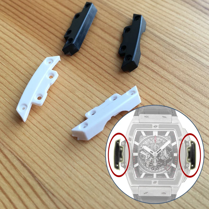 

plastic screws' protect guard parts for HUB Hublot Big band 45 MM 601.NX chronograph automatic watch