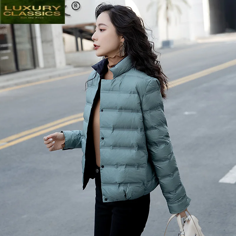 

coat Women's down jacket female ultra light down jacket women autumn winter clothes 2021 casaco feminino inverno YDRO126319