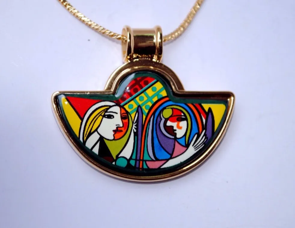 Enamel Pendant European and American style cloisonne process003