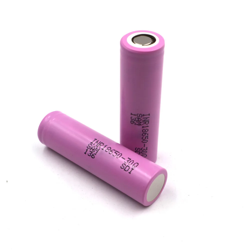 C&P Li-Ion 3000mAh 30Q 18650 Rechargeable Power Tool Battery Cell Discharge Current 15A 5C 3.0Ah E-Cigaretette China New