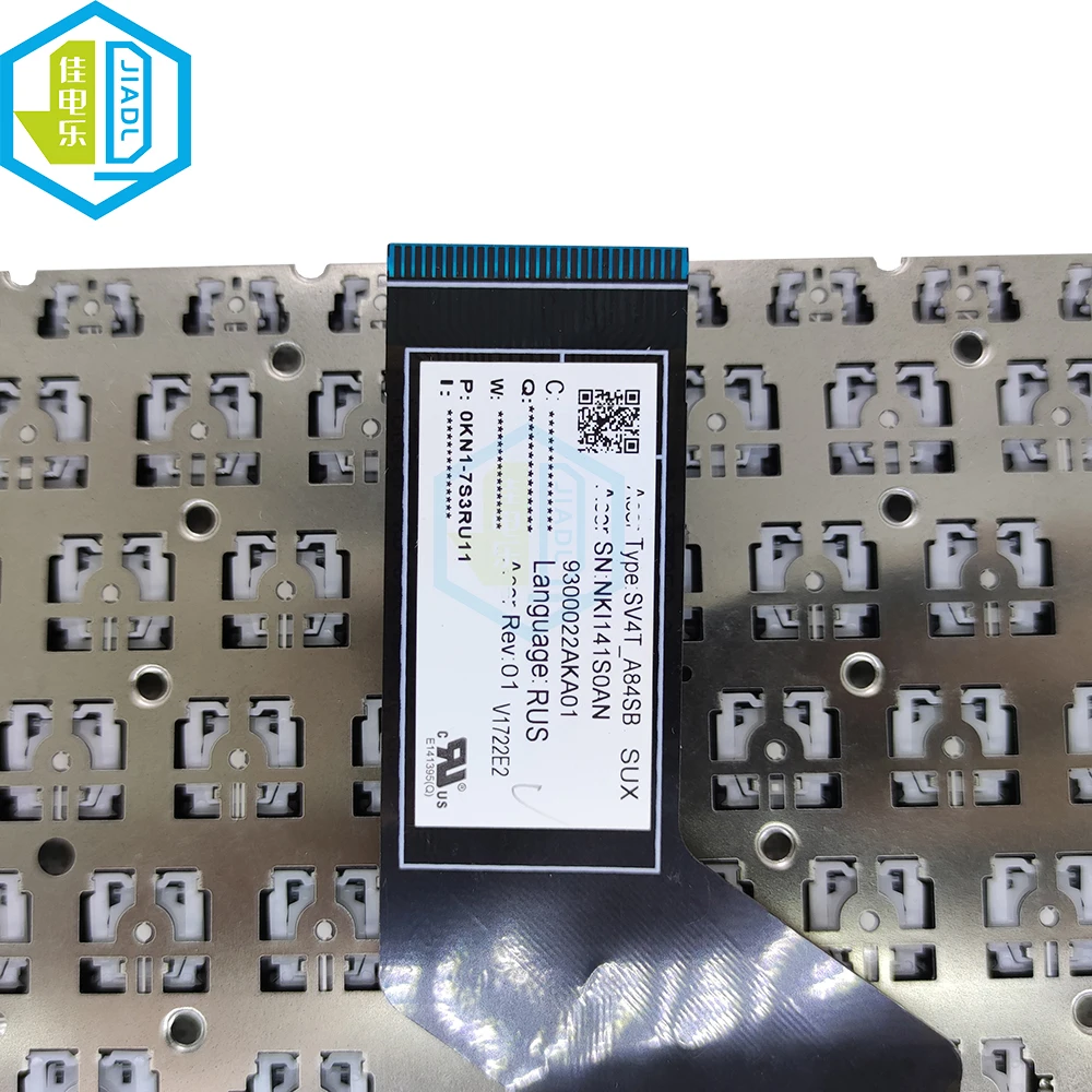 Imagem -06 - Teclado do Laptop Russo para Acer Aspire A31433 A31441 A51451g A514-51kg Tmp40-51 Sv4t-a84sb Substituição