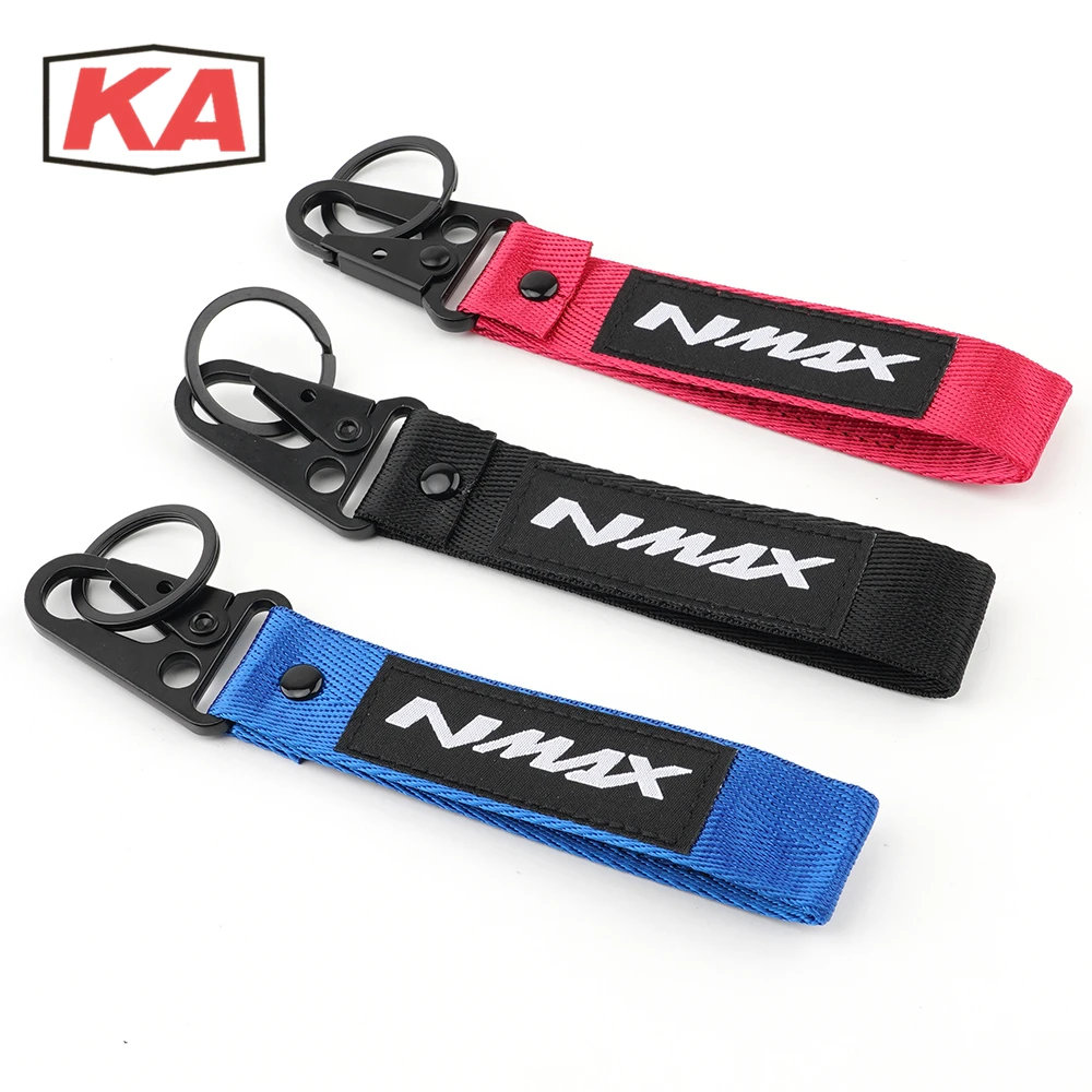 For YAMAHA NMAX N-MAX 155 150 125 Metal Keychain Motorcycle Accessories Key Chain Key Rings Keyring Key Strap NMAX155/150/125