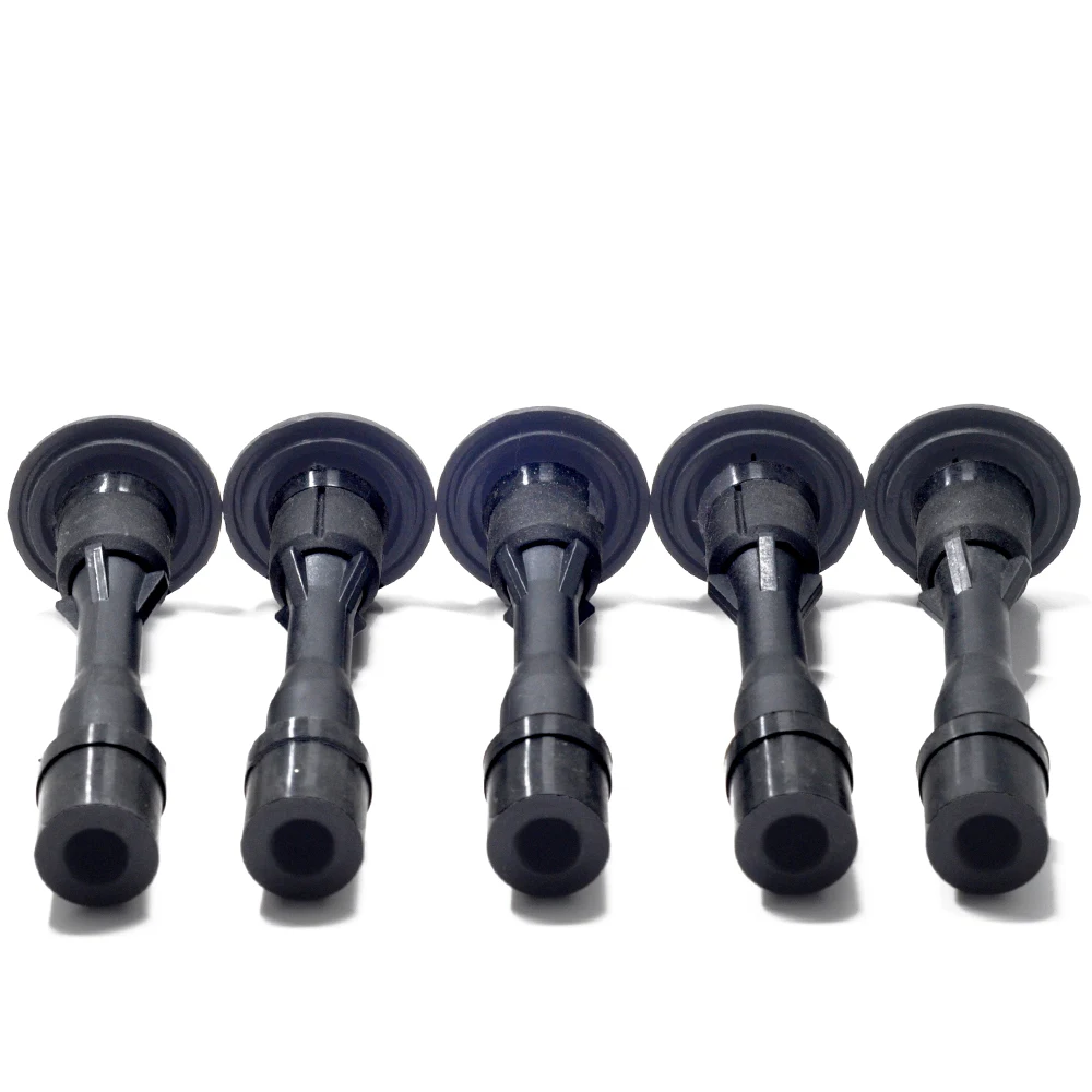 4 PCS Ignition Coil 19500-87101 Rubber Boot With Spring Connect Spark Plug For Toyota Daihatsu Terios Box