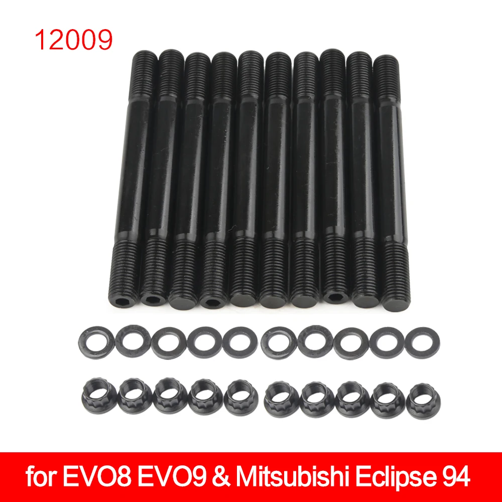 

207-4203 Head stud kit for Mitsubishi EVO8 EVO9 & for Eclipse 94-up 4G63 7-bolt 11mm 12009