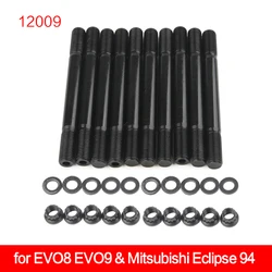 207-4203 Head stud kit for Mitsubishi EVO8 EVO9 & for Eclipse 94-up 4G63 7-bolt 11mm 12009