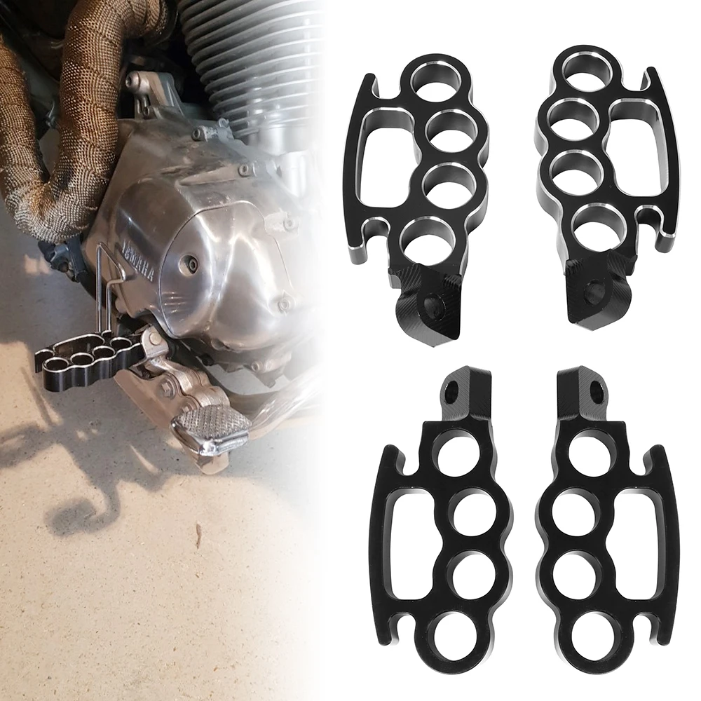 

Motorcycle Foot Control Knuckle Foot Pegs Footrest Biker Male Mount For Harley XL Softail Cafe Racer Bobber Chopper Scrambler