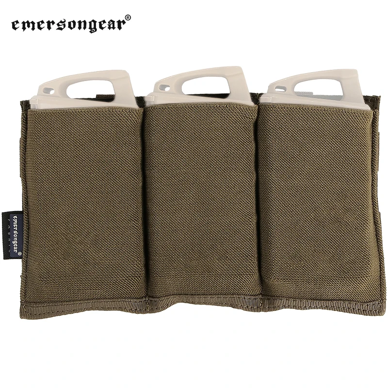 Emersongear Portaplacas MOLLE Triple Cargador Rifle M4 Táctico - imagen 3