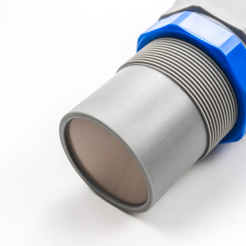24V เซ็นเซอร์ระดับอัลตราโซนิกสำหรับน้ำผลไม้และนม Rs485ดิจิตอล Ultrasonic Level Transmitter ราคา