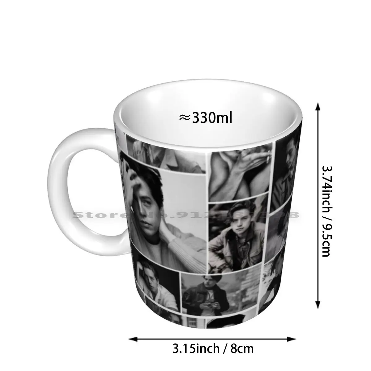 Cole Sprouse Black And White Ceramic Mugs Coffee Cups Milk Tea Mug Riverdale Tvshow Southside Serpents Black And White Tumblr