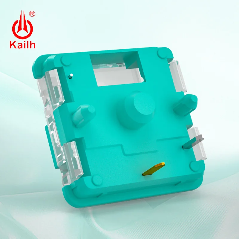 Kailh-مفتاح لوحة مفاتيح شوكولاتة منخفض المستوى ، مفتاح RGB SMD kailh ، لوحة مفاتيح ميكانيكية ، أبيض ، حساسية يدوية ، مفاتيح روبن #3