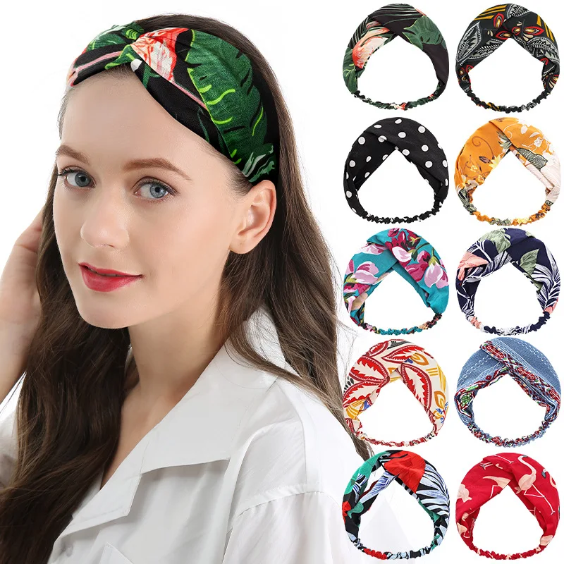 หลายสไตล์แฟชั่นขายร้อนแฟชั่นเลดี้ผ้าโบว์โบว์ Headband ผมเชือกอุปกรณ์เสริมผม