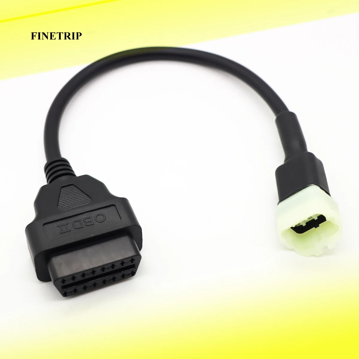 OBD2 16pin Convert Cord for KTM 6 Pin To Obd 16 Pin Adapter for Kawasaki Motorcycle Motorbikes ECU 6pin Cable