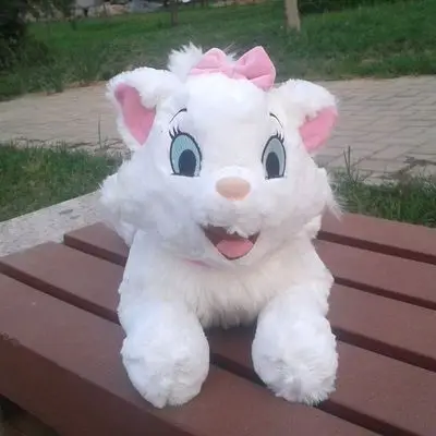 Original The Aristocats Cute Marie Cat Soft Stuffed Animal Doll Plush Toys Gifts For Children 40cm