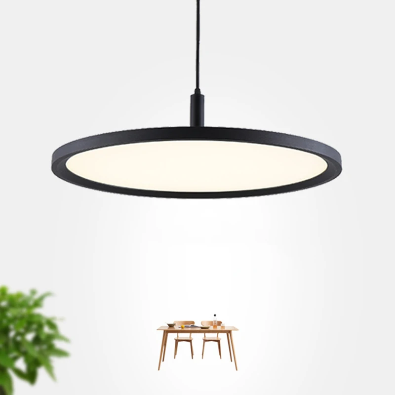 

Nordic Restaurant Pendant Light Office Modern Simple Round Indoor Pendant Lamp Led Home Room Decor Hang Lighting