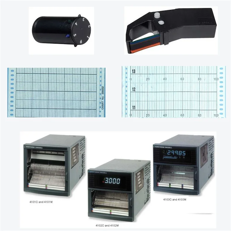 Chart paper GD244101U100 for CHESSELL/EUROTHERM 275mm*20M Z-FOLD recording paper GD244101U100