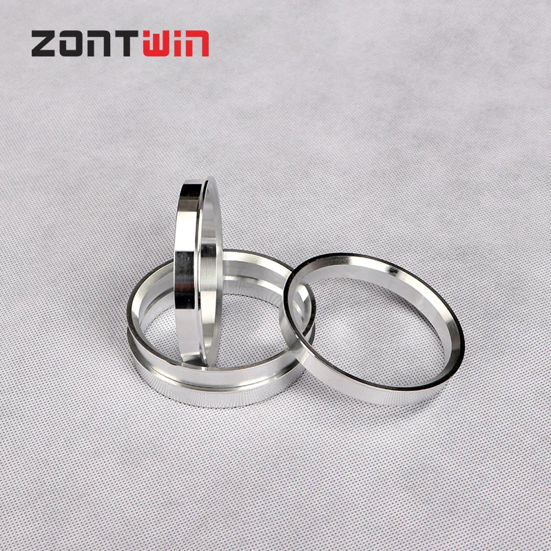 4pcs Car Aluminum Hub Rings Centric Product Customization 63.4-58.1 72.6-70.1 70.3-57.1  65,1-58,1 73.1-70.1 72.5-60.1 74.1-64mm