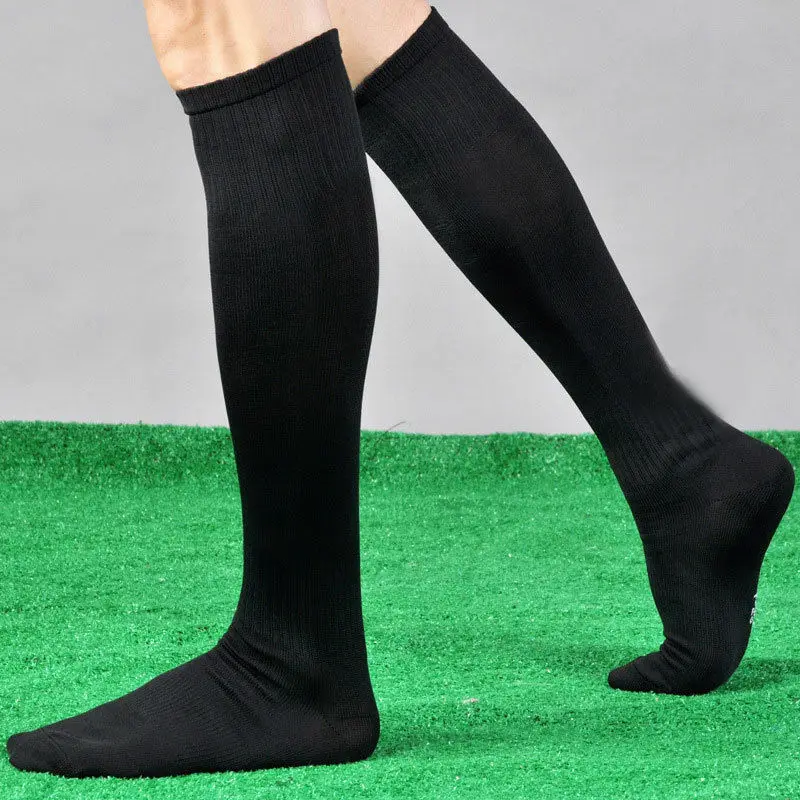 Men Sport Football Soccer Long Socks Over Knee High Sock Baseball Hockey Sports Socks Breathable Outdoor Running Socks