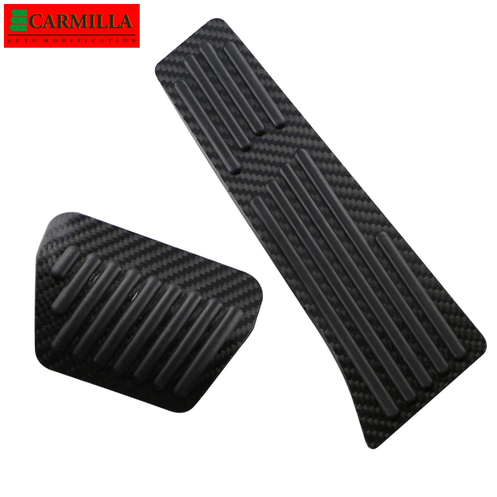 Carbon Fiber Car Pedal Pads Cover AT for BMW X3 X4 X5 X6 3/5/6/7 Series E87 F20 E90 E92 E93 F30 F35 F34 F31 3GT 5GT Car Pedals