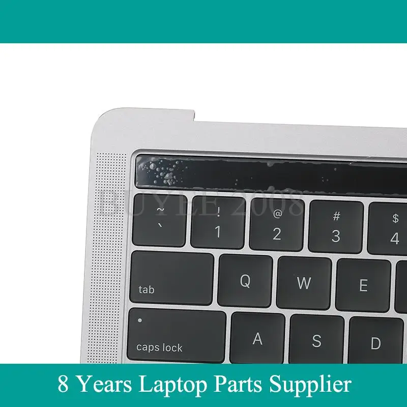 Imagem -02 - Backlight Trackpad Touchbar para Macbook Pro A1989 Eua Reino Unido Russo Francês Espanhol Alemão Retina Topcase