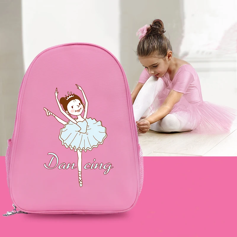 Girls Ballet Dance Bags The Large Capacity Waterproof Backpack Ballerina Gymnastics Shoulder Bags For Girls Ballet Class