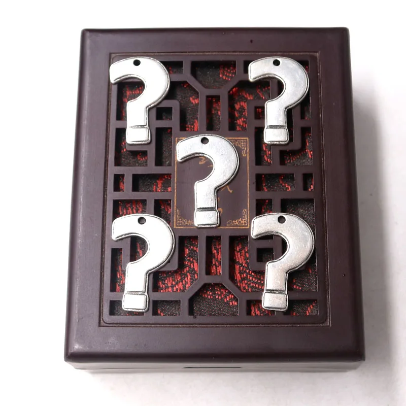 20pcs/lot Silver Plated Question Mark Charm Metal Pendants DIY Necklaces Bracelets Jewelry Handicraft Accessories 23*15mm
