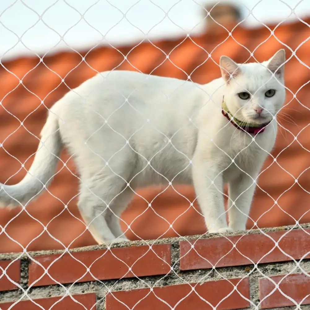 Kedi güvenlik ağı naylon koruyucu şeffaf Pet anti-sonbahar Net balkonlar teraslar kapılar için sağlam ve dayanıklı temizle tasarım