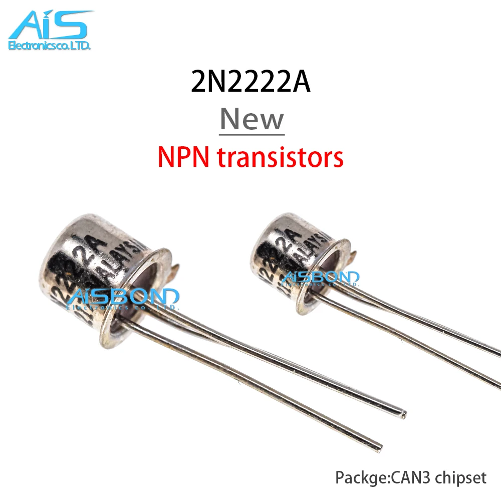 5Pcs/Lot New 2N2222A TO-18 2N2222 CAN3 NPN Switching Transistors