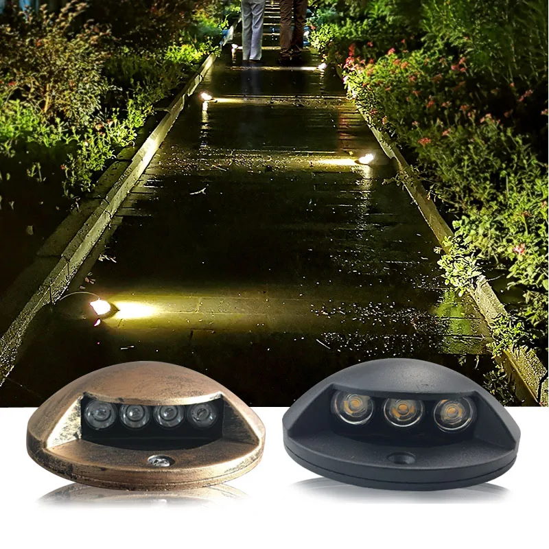 3W LED Underground Light Outdoor Ground Floor Buried Lamp Garden Yard Landscape Spot Light Waterproof