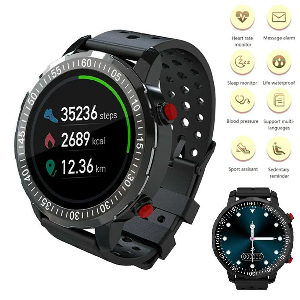 

Men Boys Smart Watch Sport Bracelet Heart Rate Monitor Pedometer Activity Fitness Tracker for Samsung iPhone 11 XR XS X Huawei