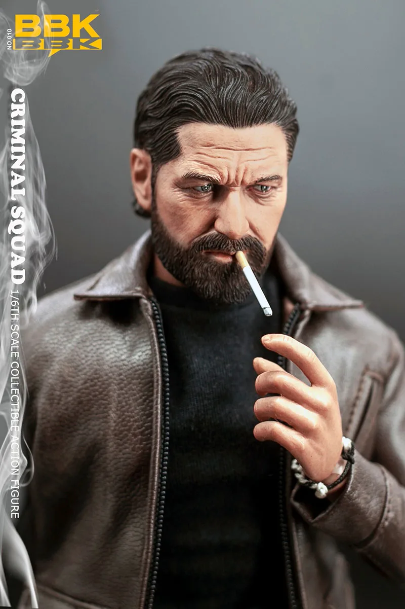 BBK BBK010-figura de Detective Nick Gerard Butler, modelo de 12 pulgadas, muñeco de acción de soldado masculino, conjunto completo, juguete coleccionable, 1/6